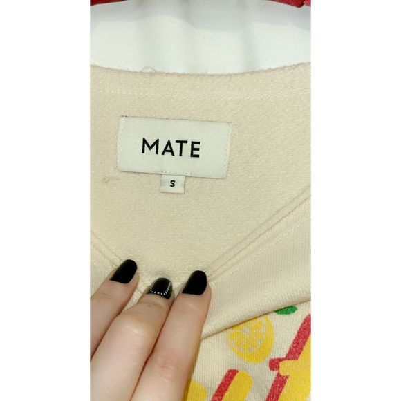 MATE the label Donny "Spritz" Pullover in Bone - Picture 3 of 5